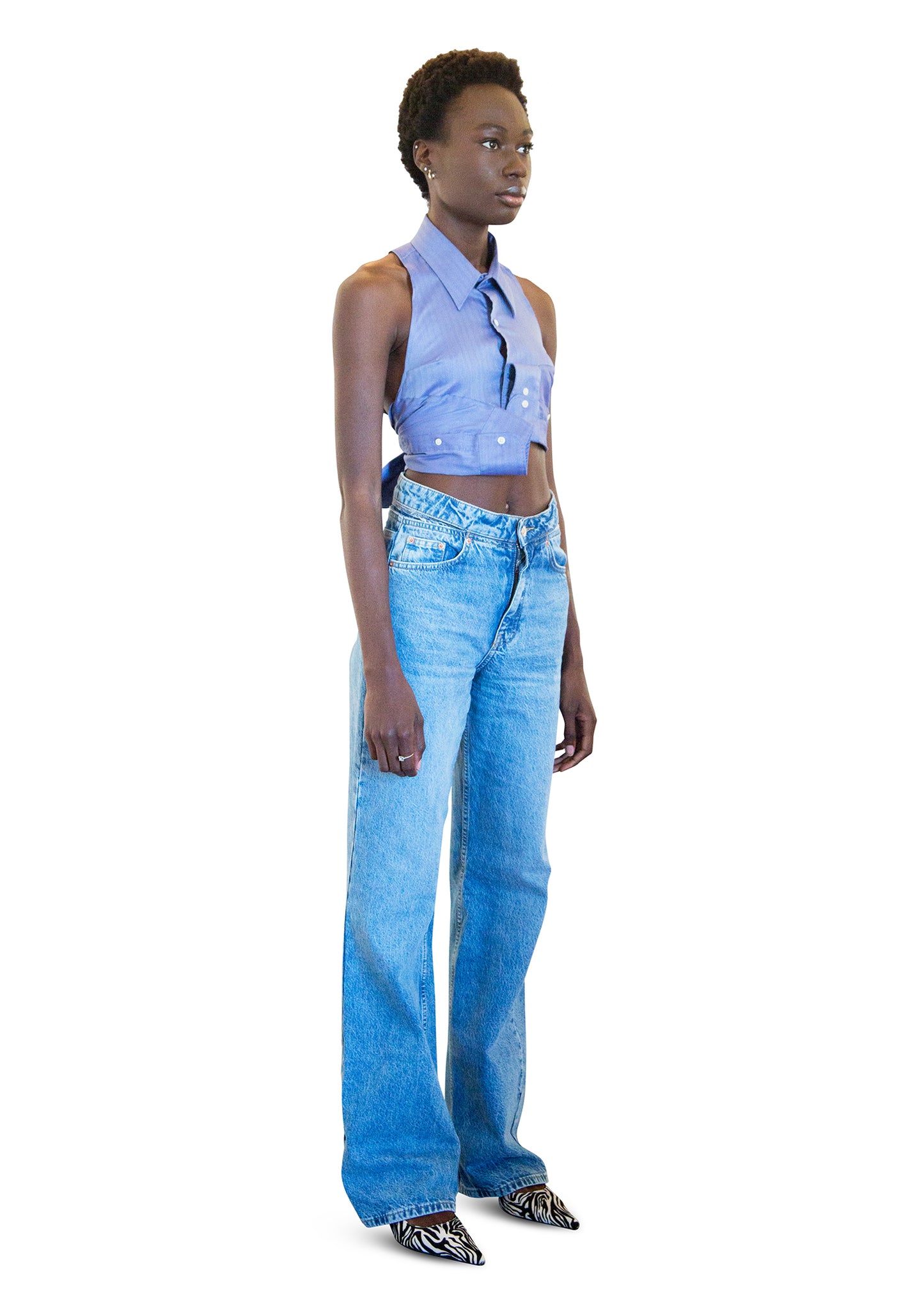 HUG TOP PEARL BLUE