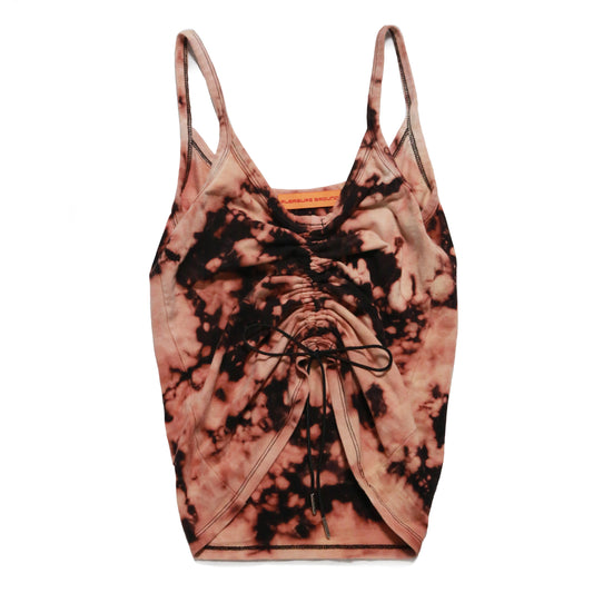 CLOUDS RUCHED TANK - WARM